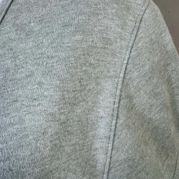 LL Bean Sage Green Heather 100% Cotton Short Sleeve Maxi Dress Size Medium - Picture 3 of 10